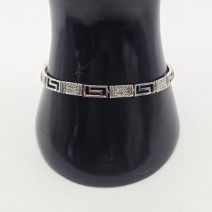 Sterling Silver Link Bracelet 925 7 " 9g